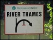Thames sign